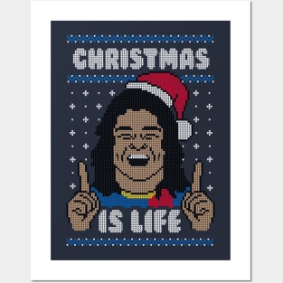 Christmas is Life! Posters and Art